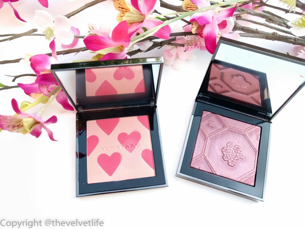 Burberry Limited Edition Blush Palette's - Silk and Bloom & First Love