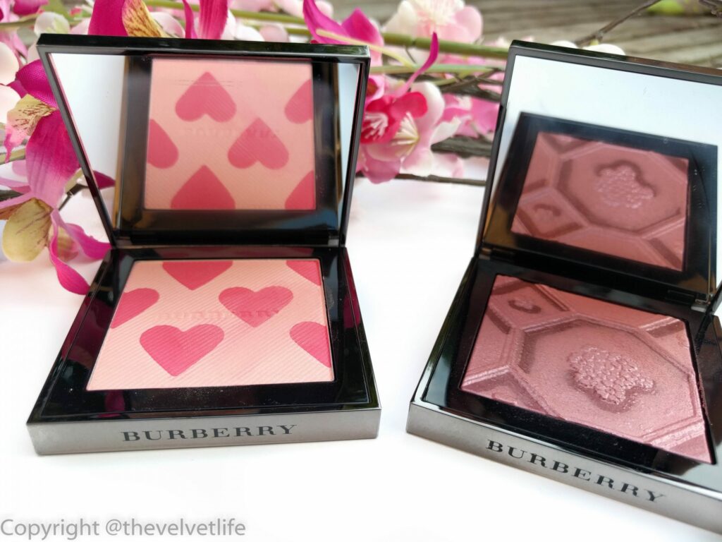 Burberry Limited Edition Blush Palette's - Silk and Bloom & First Love