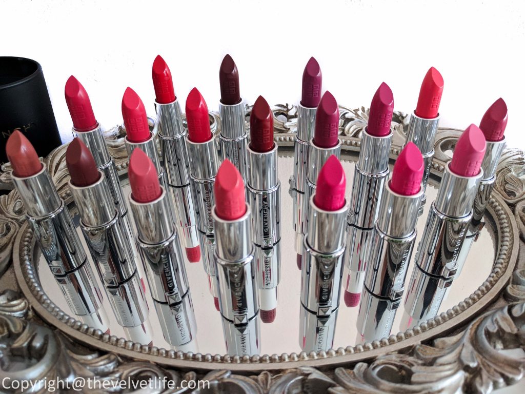Givenchy Le Rouge Lipstick - Review and Swatches
