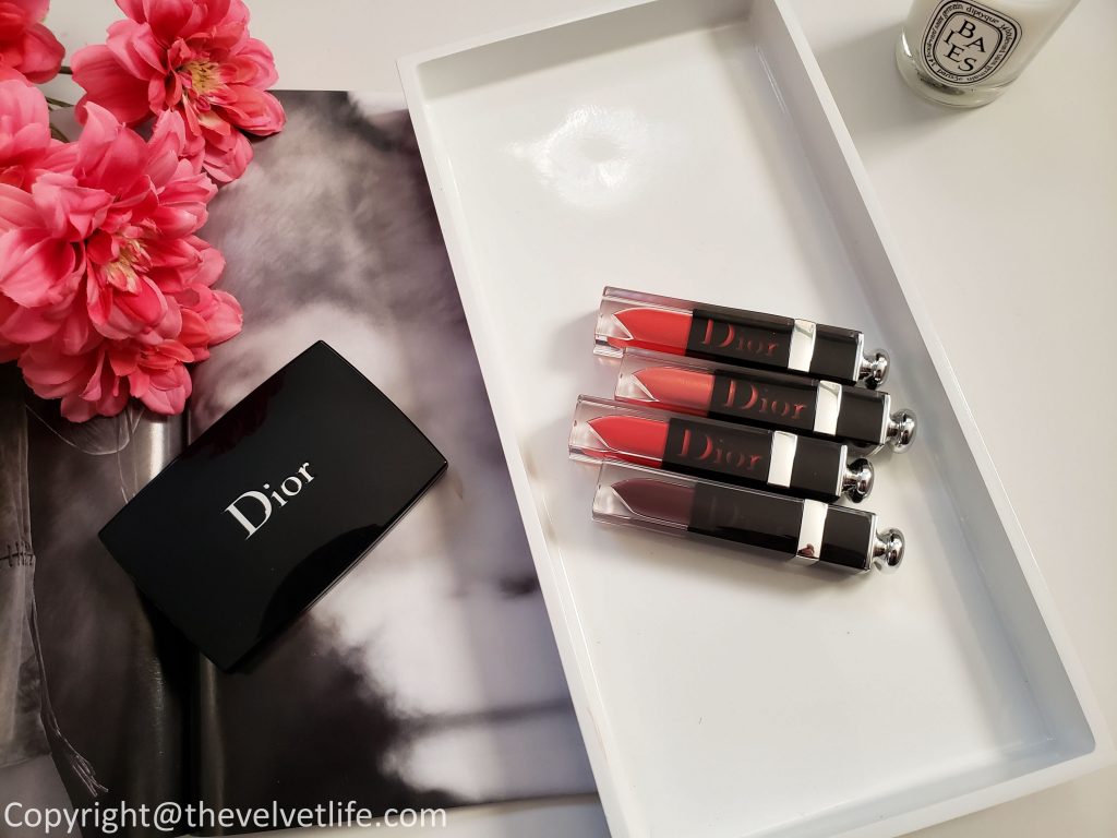 Dior Addict Lacquer Plump, Dior Addict Lacquer Stick - review swatches