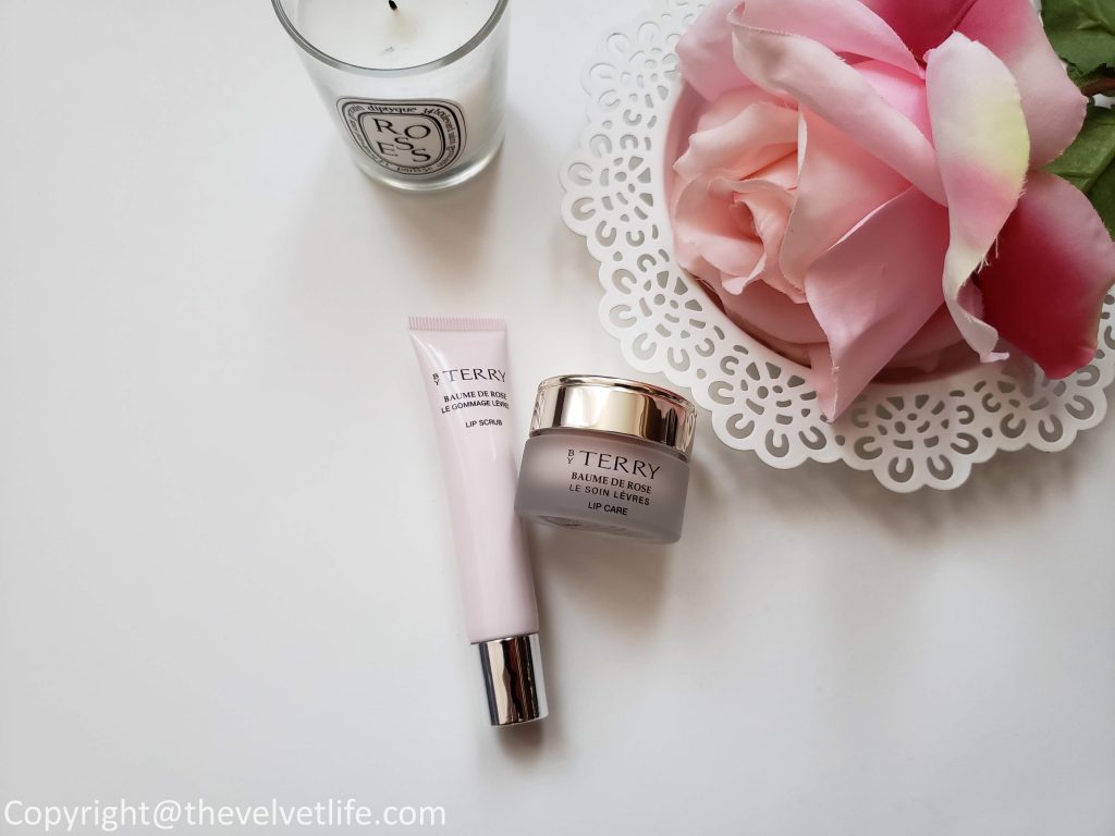 By Terry Baume de Rose Lip Care and By Terry Baume de Rose Lip Scrub 