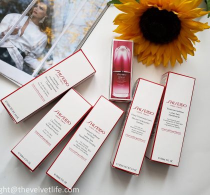 Shiseido Skincare Products I am Loving