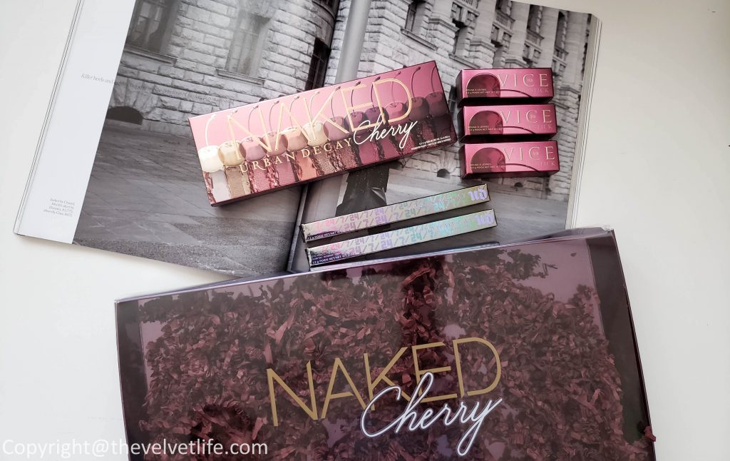 Urban Decay Naked Cherry Collection The Velvet Life