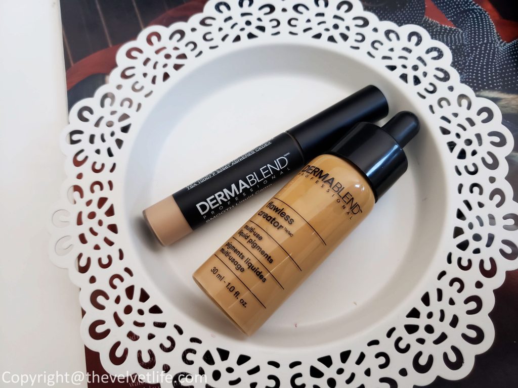 Dermablend flawless creator™ foundation drops and smooth liquid camo concealer 
