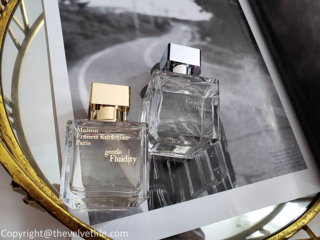 Maison Francis Kurkdjian Gentle Fluidity – a fragrant dance of two halves -  The Perfume Society