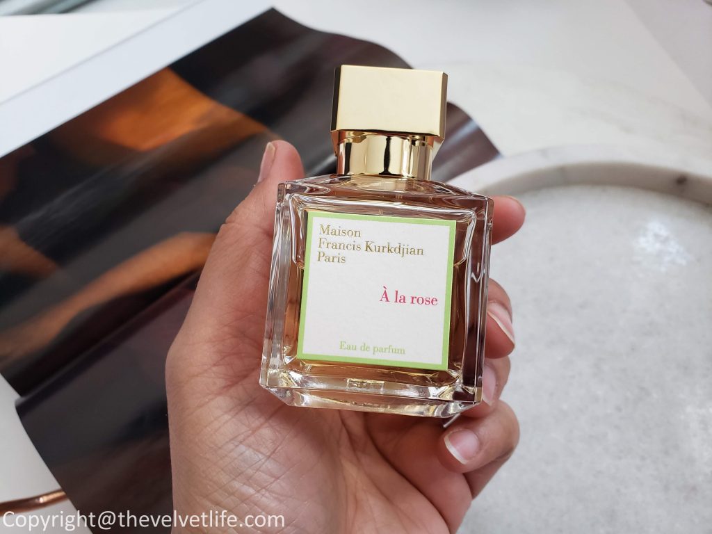À la rose Eau de Parfum - Maison Francis Kurkdjian Paris