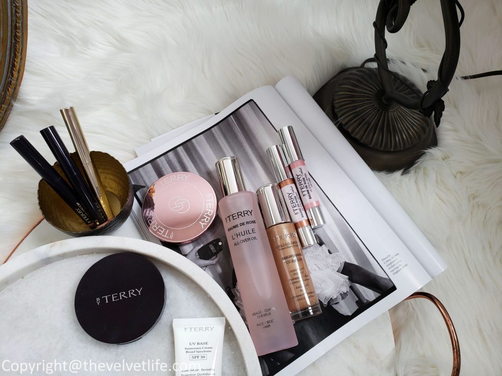 By Terry Spring Summer 2019 collection Brightening CC Serum Powder, Baume De Rose Tinted Lip Care Crayon, All Over Oil, Primer