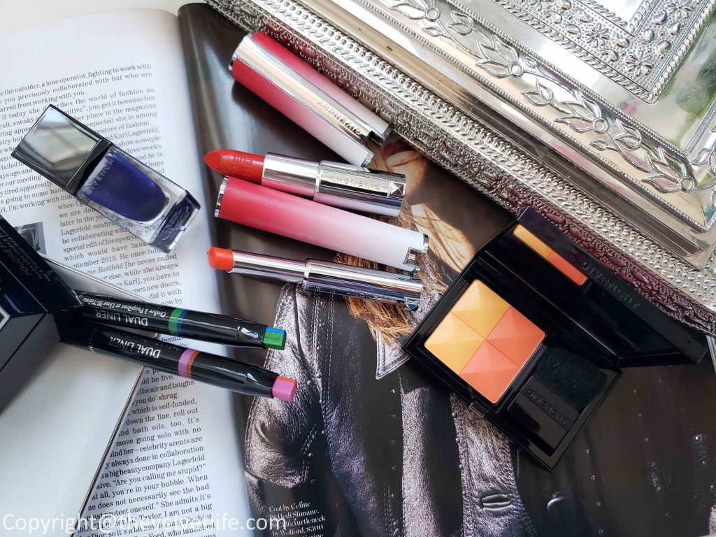new Givenchy Spring 2019 - The Power of Color Collection with Prisme Blush, Dual Liners, Le Rouge, Le Rouge Perfecto, Le Vernis