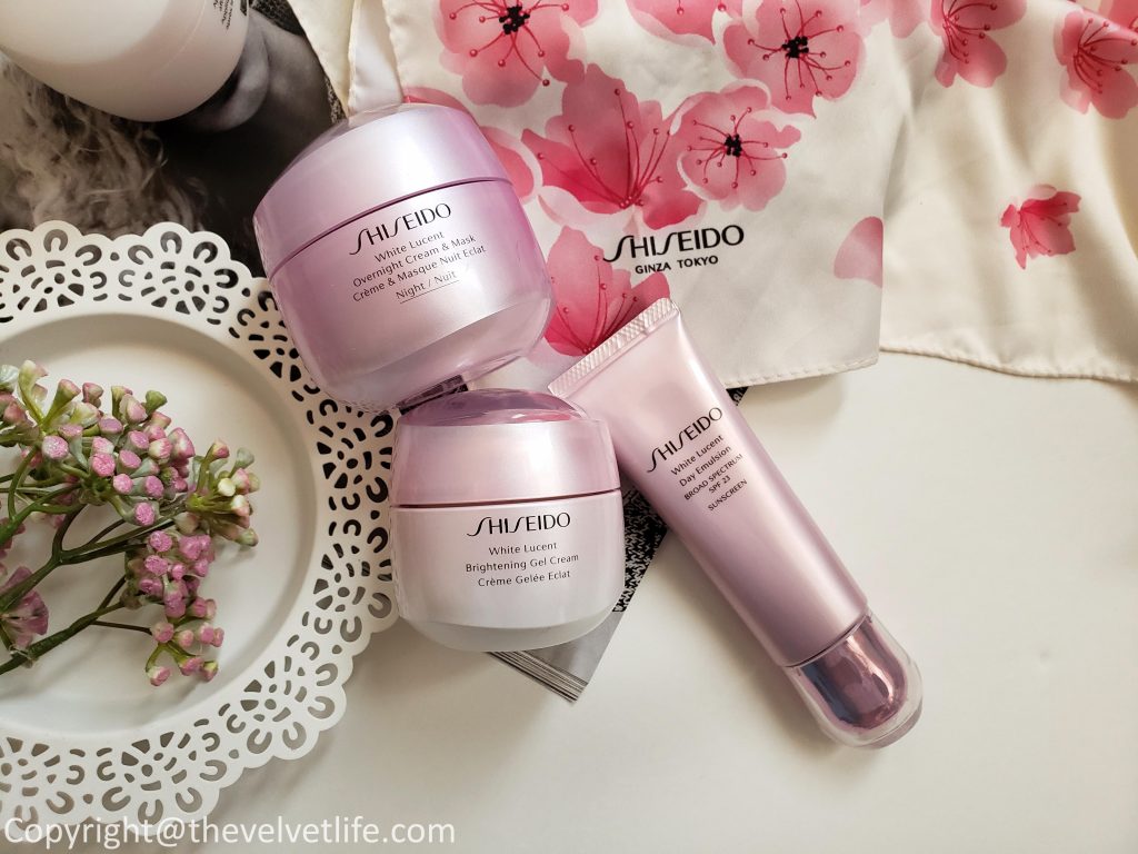 Shiseido Lucent Range - NEW The Velvet Life