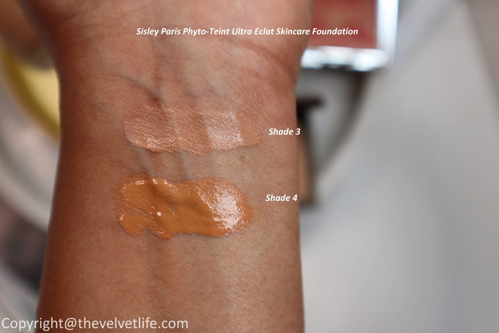 Sisley Paris Phyto-Teint Ultra Eclat Skincare Foundation with my review and swatches of this new foundation