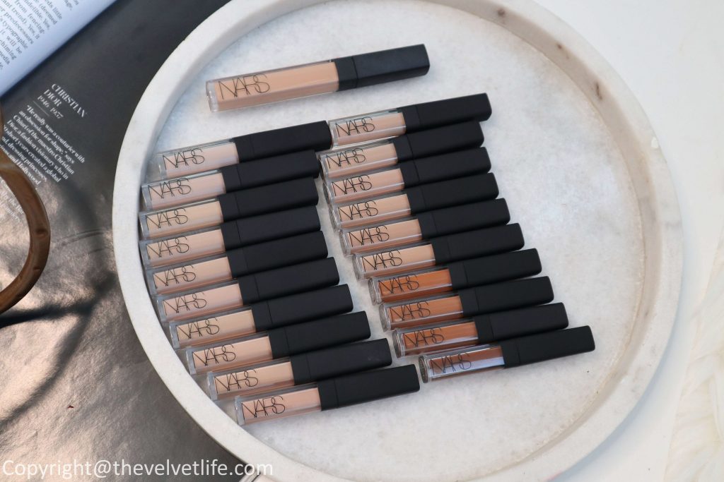 Nars Mini Radiant Creamy Concealer, the new mini version, review and swatches