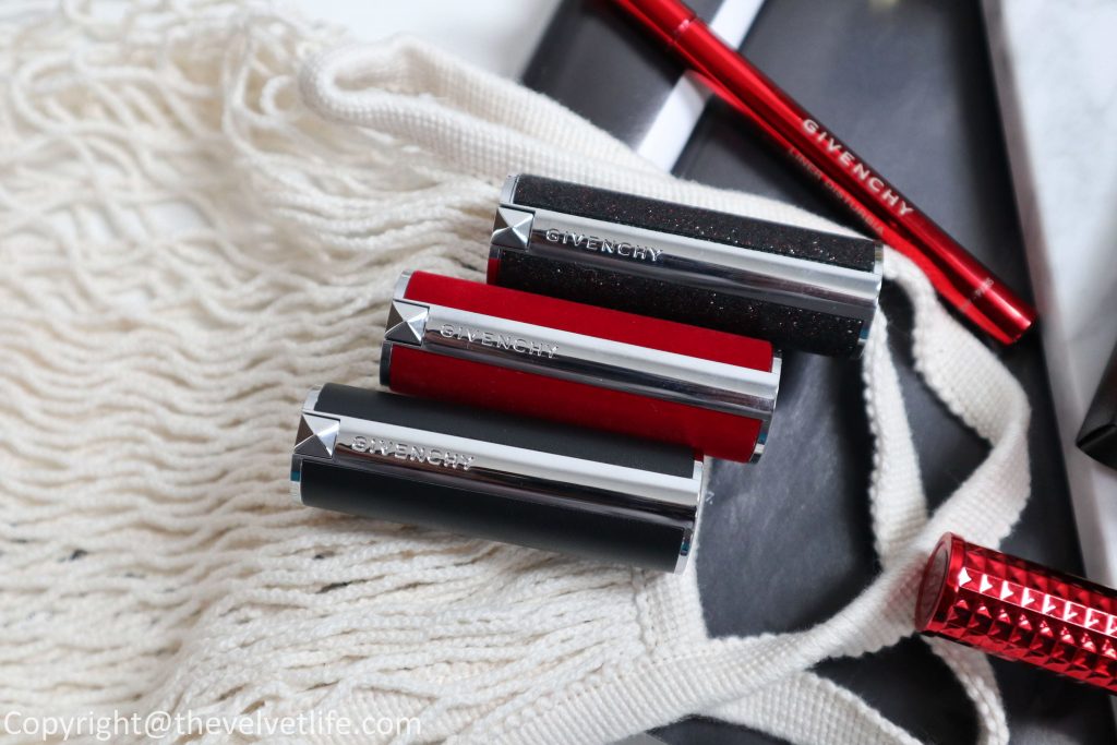 new Review and swatches of new couture Givenchy Le Rouge, Le Rouge Deep Velvet, and Le Rouge Night Noir review swatches﻿ 