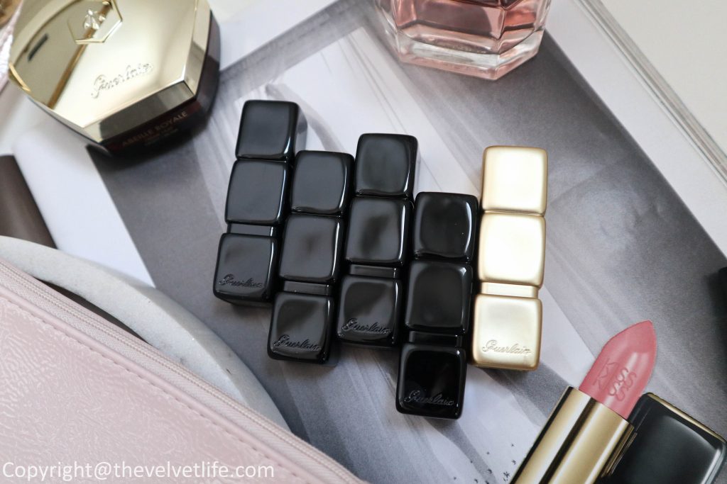 Guerlain new matte and satin KISSKISS lipsticks review swatches in shades 306 Very nude, 307 nude flirt, 308 nude lover, m308 blazing nude, 309 honey nude