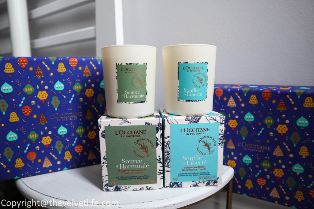 Loccitane Holiday 2019 new launches and gift sets has holiday ornaments, harmonious candle duo, Shea butter dreams, holiday hand cream trio, bouquet