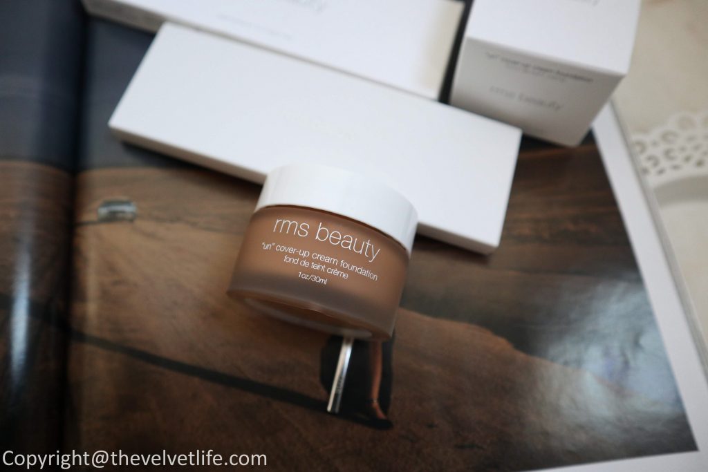 Review and swatches of the new RMS Beauty - "Un" Cover-up Cream Foundation and Sensual Skin Trio 