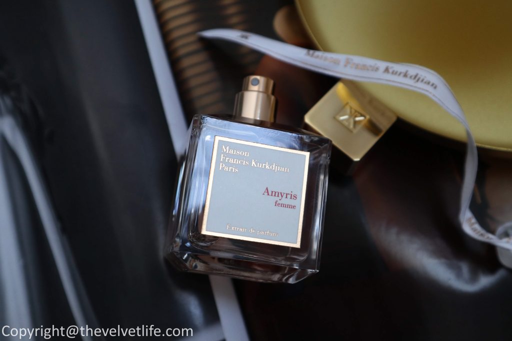 Maison Francis Kurkdjian Amyris femme Extrait de parfum review