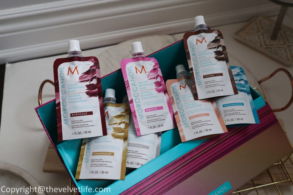 Moroccan Oil Color Depositing Masks review
