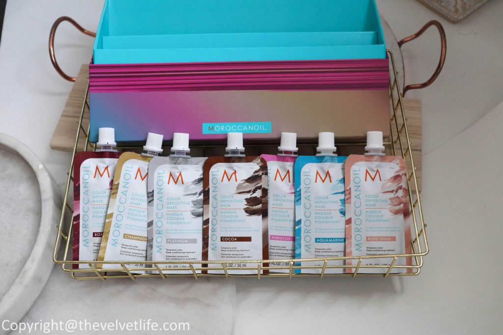 Moroccan Oil Color Depositing Masks review