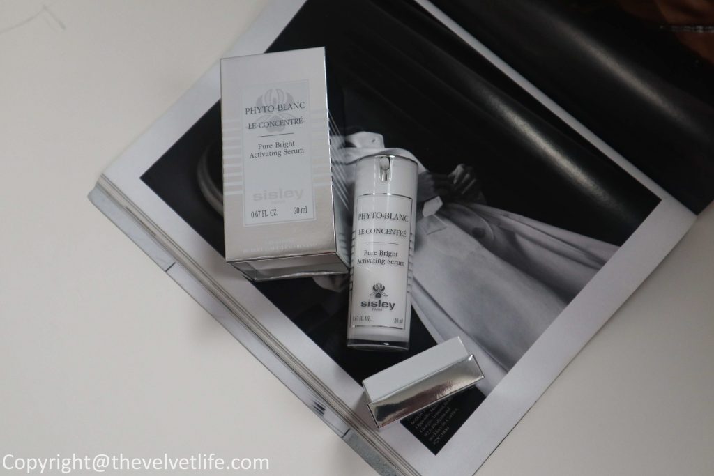 New Sisley-Paris Phyto-Blanc Pure Bright Activating Serum review