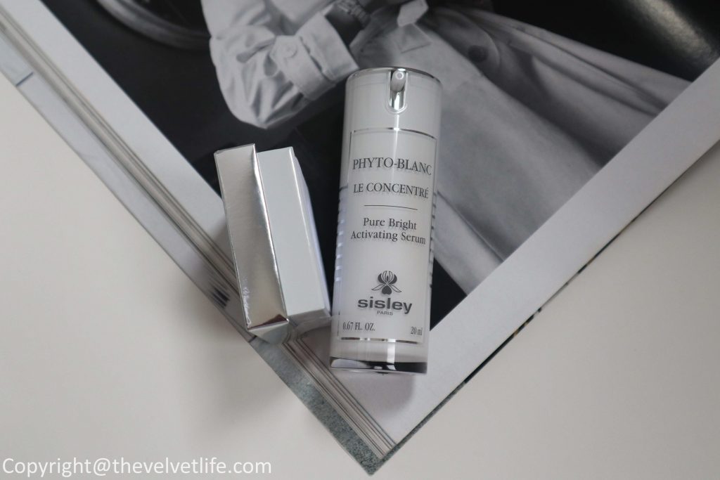 New Sisley-Paris Phyto-Blanc Pure Bright Activating Serum review