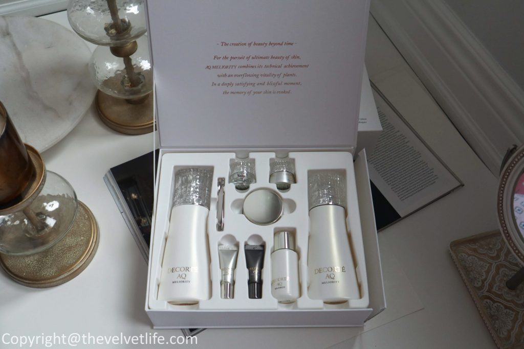 Decorte Limited Edition AQ Meliority Luxurious Coffret review new limited edition