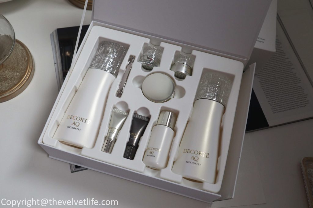 Decorte Limited Edition AQ Meliority Luxurious Coffret review new limited edition