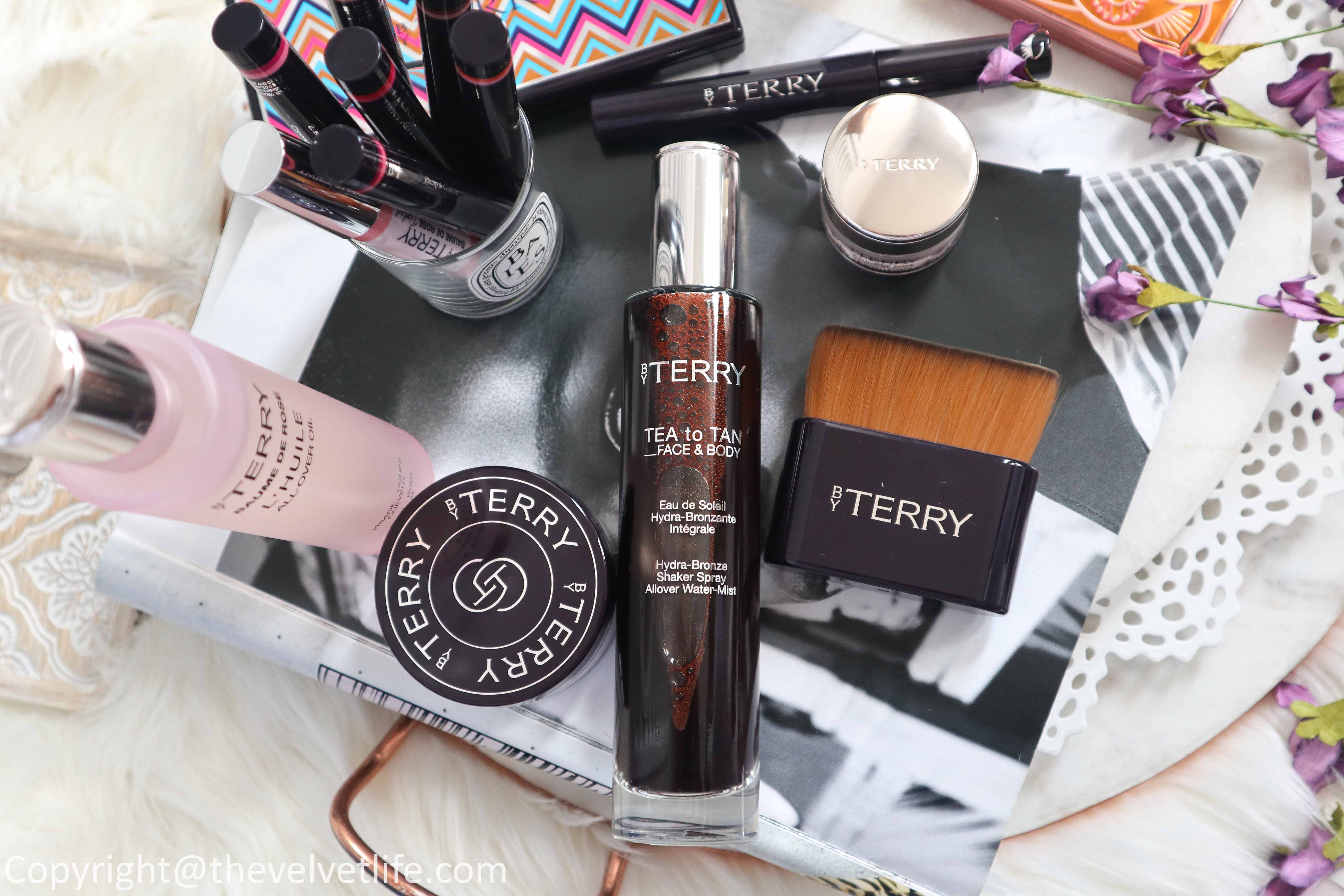By Terry Summer 2020 Collection review Tea to Tan Face & Body Hydra-Bronzer, Face and body makeup brush, Baume de rose