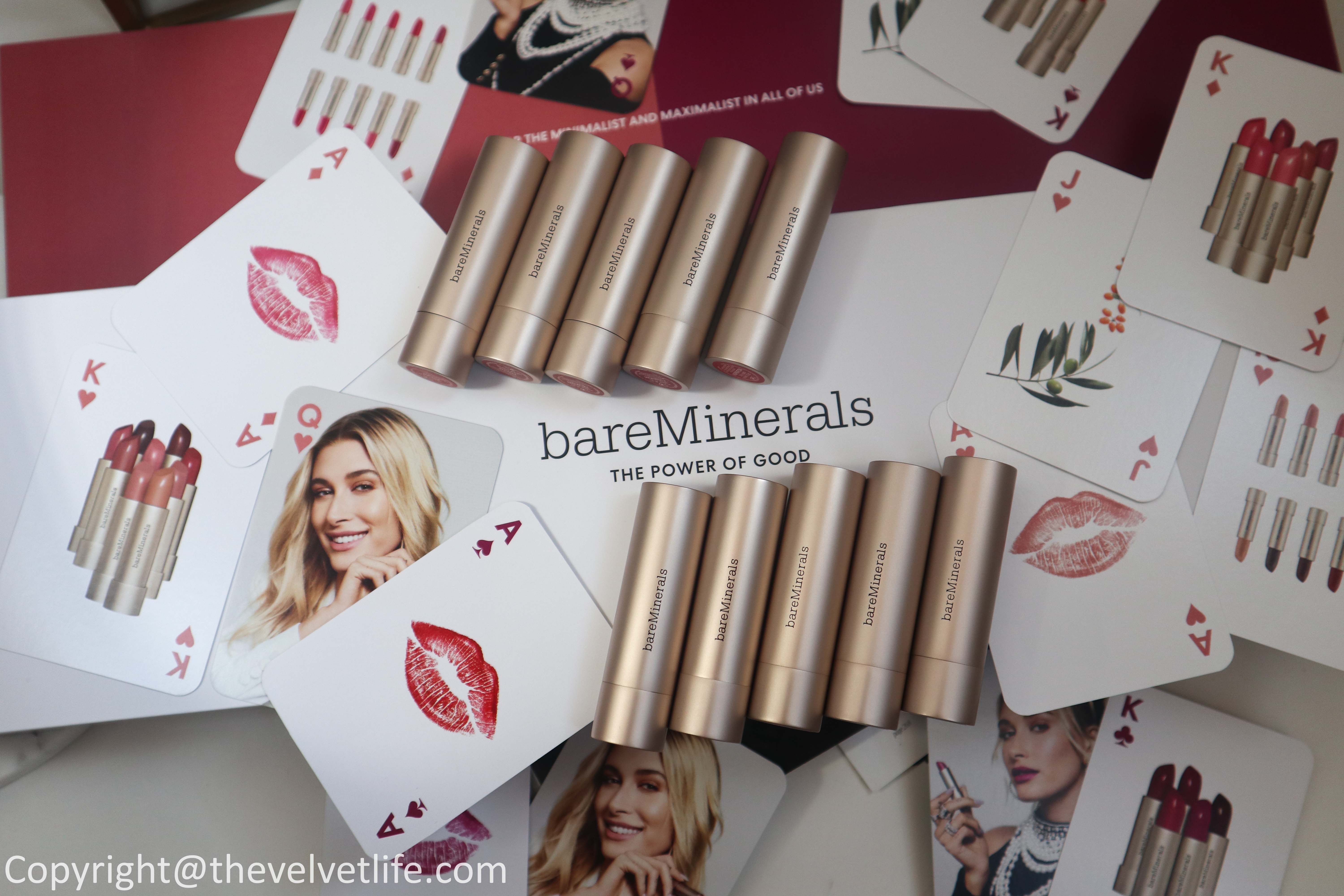 Review and swatches of the new bareMinerals Mineralist Hydra-Smoothing Lipstick