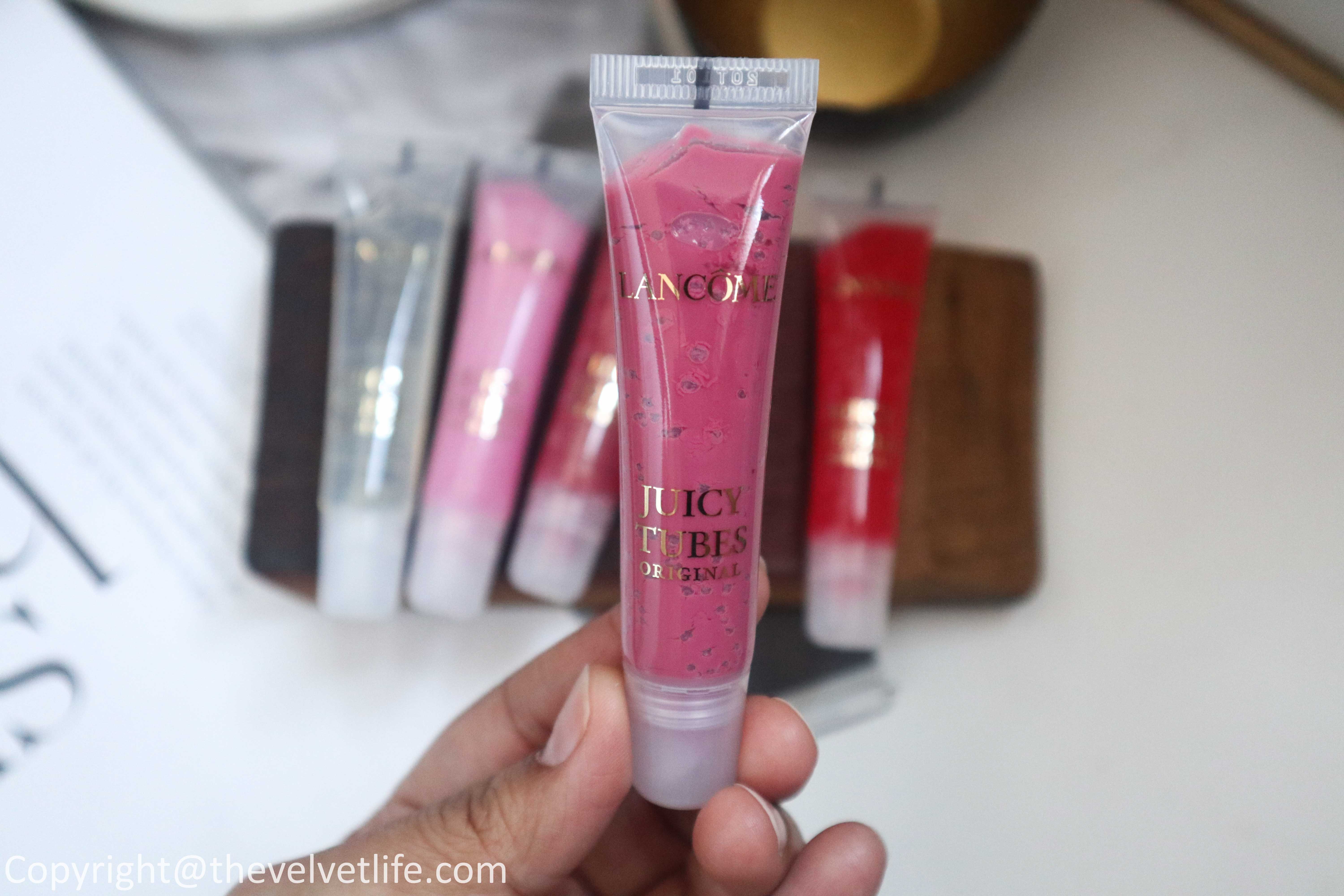 New Lancome Juicy Tubes review and swatches