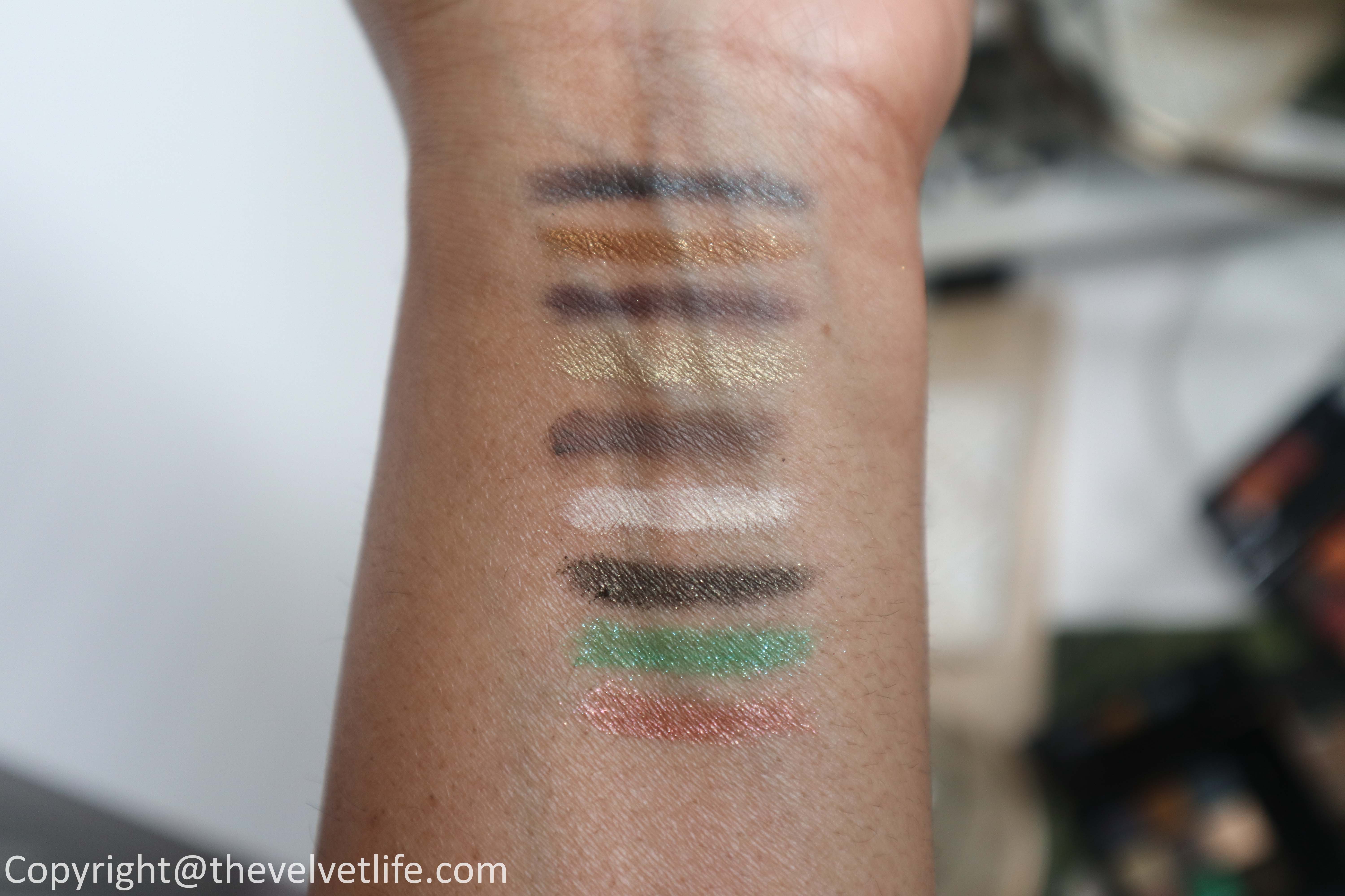New Givenchy Le 9 De Givenchy Eyeshadow Palette review and swatches of harmony 9.02 and 9.05 