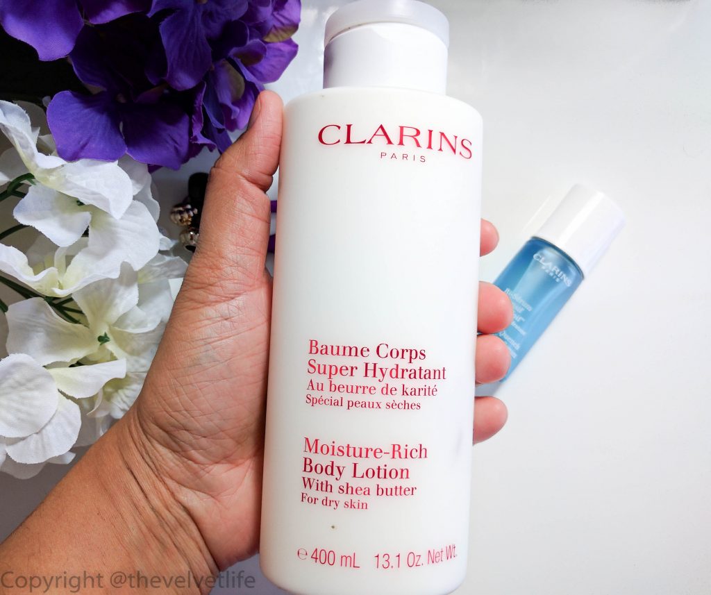 moisture rich body lotion clarins